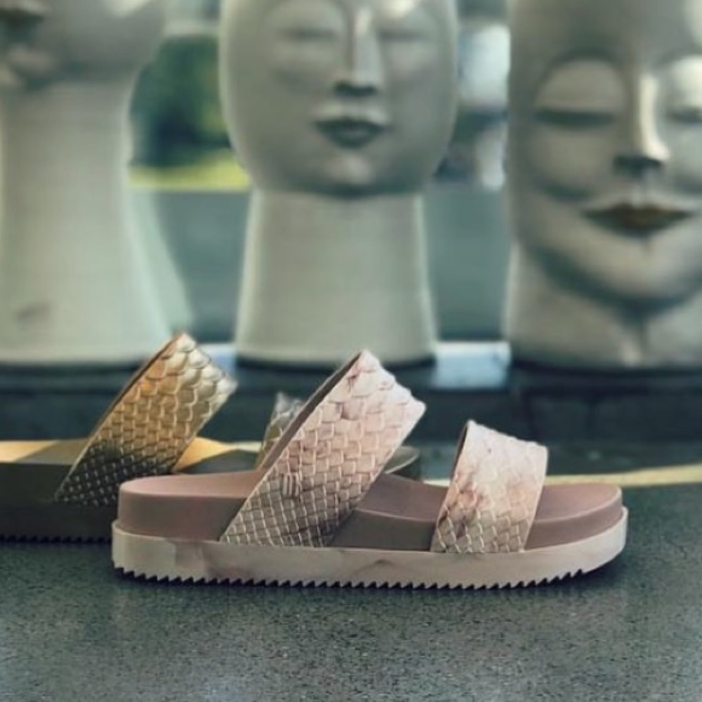 Pink Melissa Shoes Python Sandal - image 2